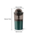 thumbnail image 2 of Exprimidor de limón eléctrico de 250 ml, mezclador de naranja portátil, mini extractor de jugo, máquina para hacer jugo de frutas, máquina USB, máquina recargable para cítricos, exprimidor de frutas, 2 of 4