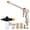 A, variant on Oefntac Garden Hose Nozzle High Pressure Garden Hose Nozzle Water Hose Sprayer Nozzle with 4 Spray Modes for Outdoor Cleaning Watering Plants Lawns Washing Cars
