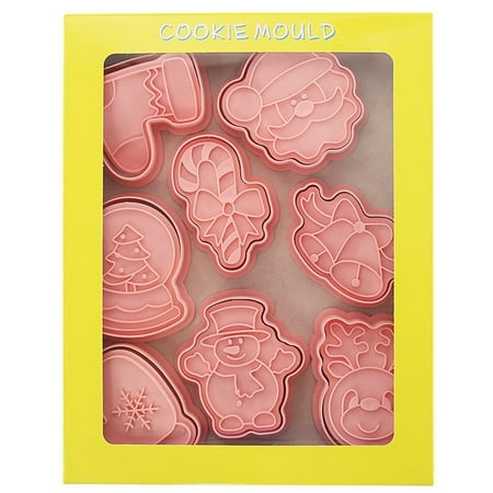 

Hfyihgf Christmas 8-piece Mold Pumpkin Cake Mold Set Diy Frosting Cookie Baking