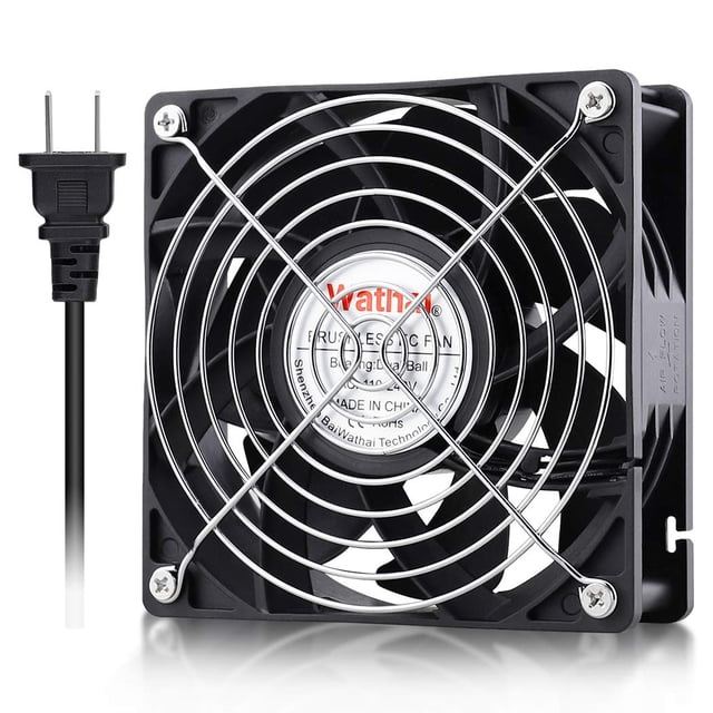 Ventilador de caja Wathai EC Industrial 120 mm x 38 mm 110-240 V 6 W 116 CFM