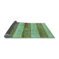 thumbnail image 2 of Ahgly Company Indoor Rectangle Abstract Light Blue Modern Area Rugs, 2' x 3', 2 of 4