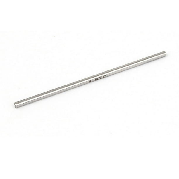 1.67mm x 50mm Tungsten Carbide Cylindrical Rod Pin Gage Gauge Measuring