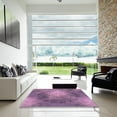 thumbnail image 7 of Ahgly Company Machine Washable Indoor Rectangle Transitional Orchid Purple Area Rugs, 5' x 7', 7 of 7
