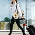 thumbnail image 5 of FORMRS Laptop Tote Bag for Women with 15.6" Computer Compartments Handbag, Sunflower Pattern, 5 of 7