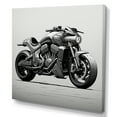 thumbnail image 2 of Designart "Roadster With A Minimalist Touch" Motorcycle Wall Decor, 2 of 7