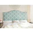 thumbnail image 2 of SAFAVIEH Connie Classic Upholstered Headboard with Nail Heads, Full, Pearl Grey, 2 of 5