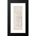 thumbnail image 2 of Jean Auguste Dominique Ingres 8x14 Black Modern Framed Museum Art Print Titled - The Archangel Raphael (1842), 2 of 5