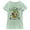 Mint, variant on Girl's Nintendo Super Mario Yoshi St. Patrick's Day Lucky and Cute  Graphic Tee Mint Medium