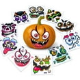 Rongxk Household Stickers Pumpkin Decorating Kit For Kids 10 Different rongxk-household-stickers-pumpkin-decorating-kit-for-kids-10-different