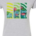 thumbnail image 3 of Pokémon - Bulbasaur Evolutions - Juniors Fitted Graphic T-Shirt, 3 of 5