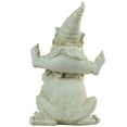 thumbnail image 5 of Northlight 9.75" Spring Weathered Frog and Gnome Outdoor Patio Garden Statue - Ivory, 5 of 5