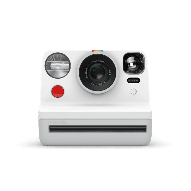 Acercarse Fonética almuerzo Polaroid NOW Instant Camera - White - Walmart.com
