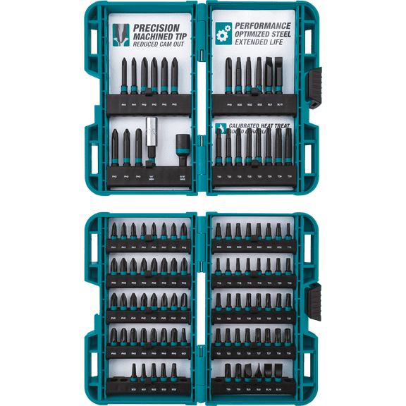 Makita E-00038 Impactx 100 Pc. Driver Bit Set