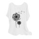 thumbnail image 2 of Fiudx Liquidación de Ofertas Flash Blusas Informales con Estampado de Manga Corta y Cuello Redondo de Verano para Mujer a La Moda, 2 of 4