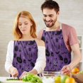 thumbnail image 3 of Halloween Witchy Elements Apron-Garden Aprons for Women with Pockets-Cotton Linen Waterproof Kitchen Cooking Gardening Aprons Adjustable for Kitchen,Cooking,BBQ and Salon 32"x27", 3 of 7