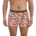 thumbnail image 2 of Goofa Maneki-Neko Cats Printed Men's Boxer Briefs Underwear, Moisture-Wicking Underwear, Trunk,Soft and Breathable Cotton Underwear-X-Large, 2 of 9