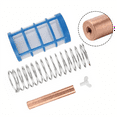Qtmnekly Solar Pool Copper Anode Replacement Kit Purification Rod
