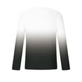 thumbnail image 4 of SHTXOZHI Mens Casual Shirts Long Sleeve Big and Tall Shirts Gradient Color Workout T-Shirts, 4 of 5