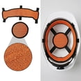 thumbnail image 1 of Almohadillas Superiores para Casco, Bandas Antisudor, Accesorios, Forro de Malla de Refrigeración para Casco Fácil de Instalar para Entornos de Trabaj Naranja oscuro, 1 of 8
