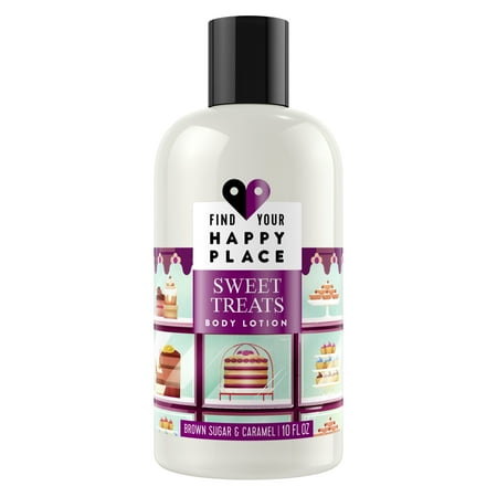 Find Your Happy Place Moisturizing Body Lotion Sweet Treats Brown Sugar and Caramel 10 fl oz