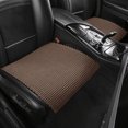 thumbnail image 4 of YoGold Car Seat Covers,Buckwheat Hulls Universal Bottom Seat Cover Front Seats Only,Cloth Tan Driver Car Seat Protector,Car Seat Pads Cushions for Automobiles Coffee, 4 of 6