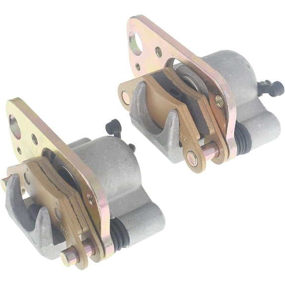labwork Front Brake Calipers & Pads Replacement for Polaris Trail Blazer 250 400 Trail Boss 325 330