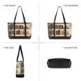 thumbnail image 6 of FORMRS Canvas Laptop Tote Bag for Women with 15.6" Computer Compartments Shoulder Handbag, Shelf Plants, 6 of 7