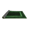 thumbnail image 2 of Ahgly Company Indoor Rectangle Abstract Emerald Green Modern Area Rugs, 7' x 10', 2 of 4