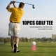 thumbnail image 5 of Titular De Tee De Golf 10pcs Ball Nail Portable Golf Ball Nail Tees Reutilizable Deportes al aire libre (rojo), 5 of 7