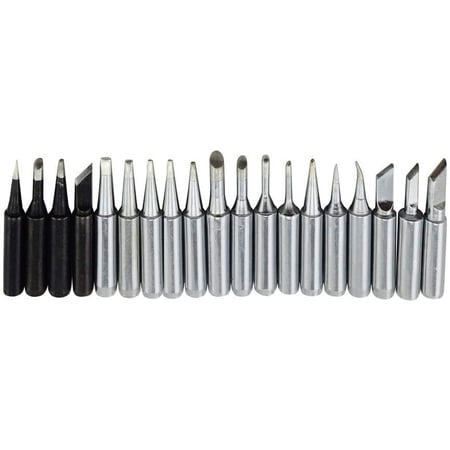 Treedix 18pcs Soldering Iron Tip 900M-T Series Tip Replacement Compatible with 936 937 Soldering Iron Tool Soldering Station