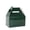 Hunter Green, variant on Balsa Circle 25 White Tote Gift Boxes Party Treats Favor Holders Wedding Events Reception Decorations Supplies