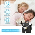 thumbnail image 3 of kurtrusly White Easy To Install Quartz Clock Movement Clock In Minutes DIY Clock Repair Kit Plastic 1Set, 3 of 6