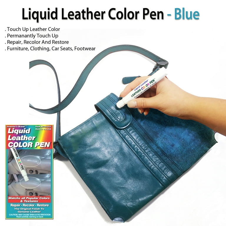Liquid Leather Color Pen-Blue Pen