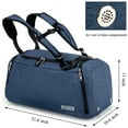 thumbnail image 6 of UKEIN Gym Bag for Men Sports Duffel Bags for Travel 42L Waterproof Gym Duffle Bags for Men with Shoe Compartment and Wet Pocket, 6 of 7