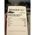 thumbnail image 2 of Slightly used A i r-Jor-dan 1 RETRO HIGH OG UNIVERSITY BLUES, 2 of 5