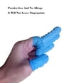 thumbnail image 3 of CONOVOZON Large Disposable Nitrile Finger Cots, Non-Latex Non-allergenic Finger Protectors，Suitable for Beauty,  Manicure,Massag,Cleaning, 100 pcs(Blue), 3 of 12