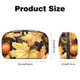 thumbnail image 5 of Pumpkin Travel Case Oxford Cloth Waterproof Digital Pouch Organizer Case for Travel Leather Cord Organizer - 5.9x9.44x3.14 in, 5 of 6