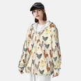 thumbnail image 3 of Lsque Funny Chicken UPF 50+ Lightweight Sun Protection Men's Women's Long Sleeve Shirt, Hoodie Performance -Large, 3 of 9