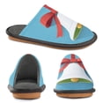 thumbnail image 4 of IAUYY Memory Foam House Slippers Suitable for Both Men and Women. Comfortable, Anti-Slip Plush Flat-Bottomed Slippers The Best Holiday Gift Red Satin Ribbon Bow, 4 of 9