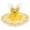 Yellow, variant on OBEEII Kids Girls Ballet Dance Leotard Flutter Sleeve Ballerina Dresses Elegant Camisole Leotard Ruffle Tutu Dresses