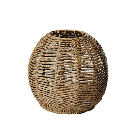 

Woven Pendant Lightshade Hand Weave Pendant Light Cover Hanging Lamp Shades