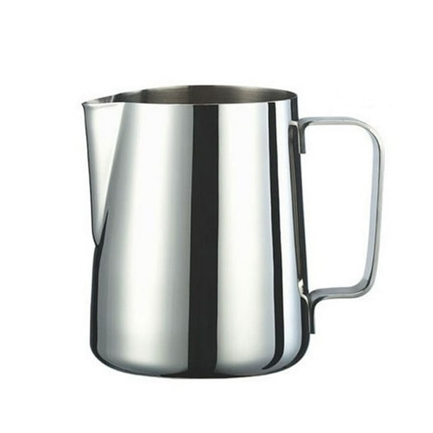 Jarra de espuma de leche de acero inoxidable Espresso Latte Coffee Pitcher Barista Copa artesanal 350ml/600ml Methold JJ16288-01