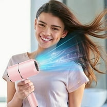 Hwkond Blow Dryer, Blue Light Hair Care Gradient Electric Hair Dryer High Power Household Thermostat Hot And Cold Hair Dryer Mute Electric Hair Dryer Clearance Sale