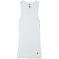 thumbnail image 4 of U.S. Polo Assn. Mens 4-Pack Cotton Ribbed Tank Tops Assorted Small, 4 of 5