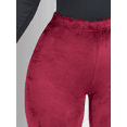 thumbnail image 4 of Leggings de MUJER MALABIS VINO aterciopelado, tiro alto, material Stretch confortable, 4 of 5