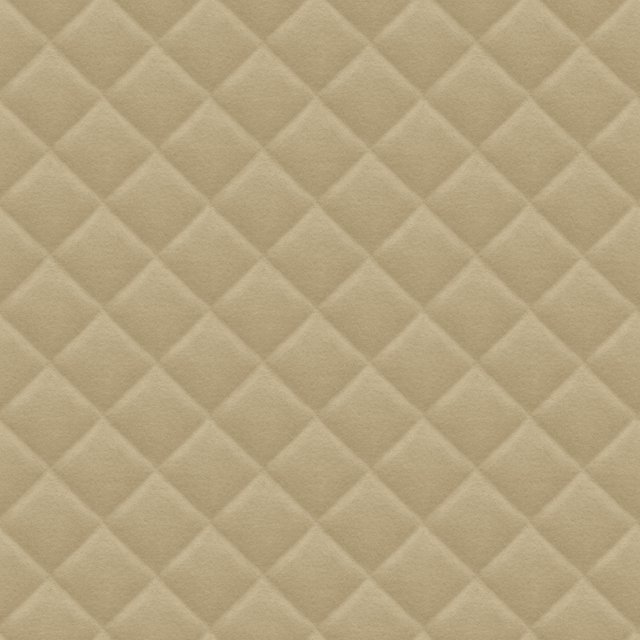 Light Brown 3D Cushion Geometric Wallpaper R8093