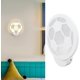 thumbnail image 4 of Wall Lights, 12W LED Wall Light Innovative Football Shaped Acrylic Lamp for Bedroom Warm White, 4 of 5