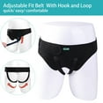 thumbnail image 5 of Lefeke Hernia Belts for Men Inguinal with 4 Compression Pads, Hernia Support Brace for Groin Pain Relief, Hernia Truss for Bilateral Hernia, Adjustable Waist Guard Left or Right Side, 5 of 10