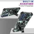 thumbnail image 6 of case for Samsung Galaxy S21 FE Man Case,Camouflage Sturdy Phone Case with Heavy Duty Shockpro of Military Grade Anti-Fall Protection and Built-in Magnetic Cover for Samsung Galaxy S21 FE MC Mint Green, 6 of 14