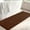 Coffee-166, variant on AuroraX Non-Slip Backing Bathroom Rug Beige Absorbent Memory Quick Dry Bath Mat Rug Modern 19x47 Inch Machine Washable Thick Embossed